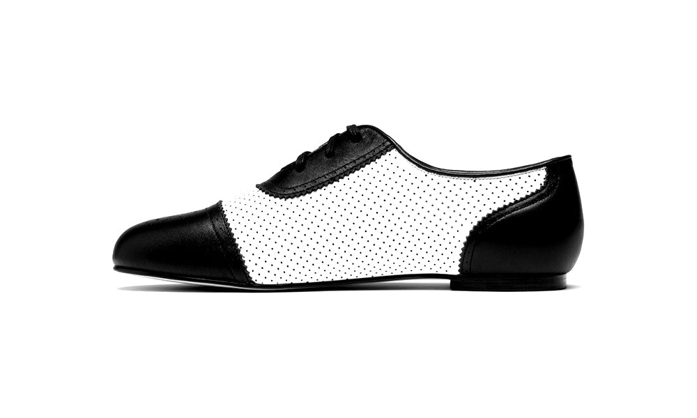 Beverly Sporting Flats (Black/Soft White)