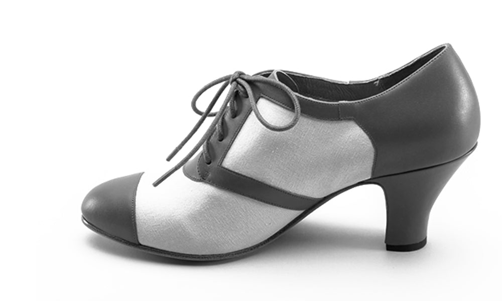 Evelyn Retro Oxfords (Tan/Brown)