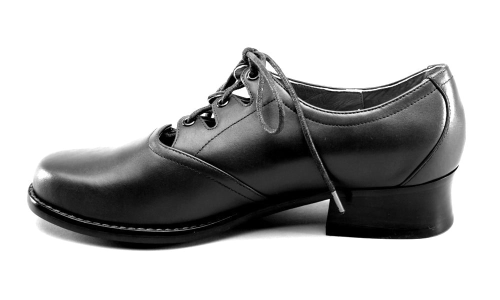 Ghillie Vintage Lace-Up Shoes (Navy)