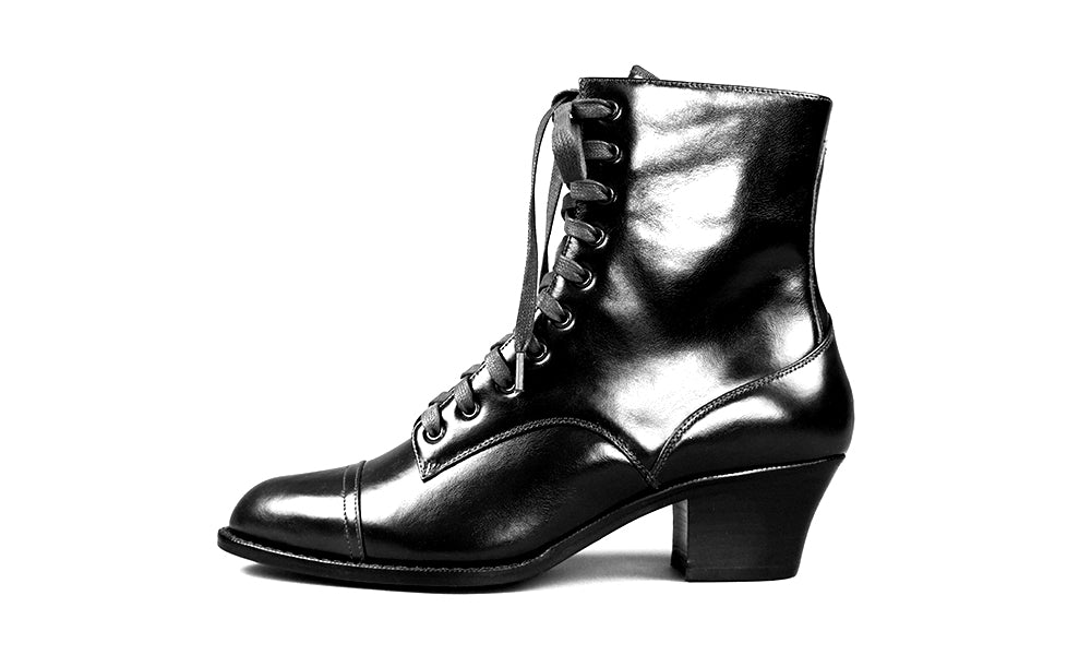 Paris Boots Wide (Burgundy)
