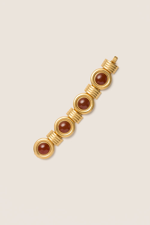 Burgundy Aaron Bracelet