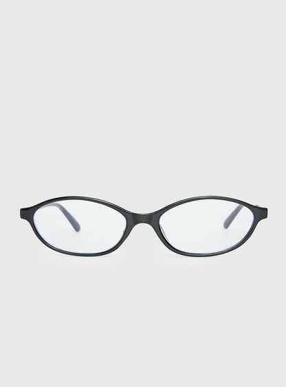 Life Begins Blue Light Glasses Black