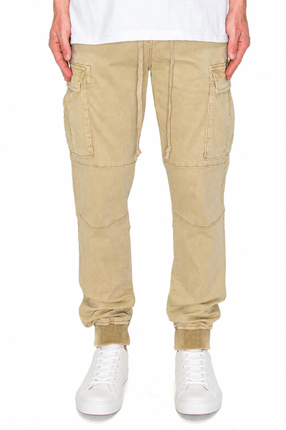 Cargo Drawstring Jogger Pants