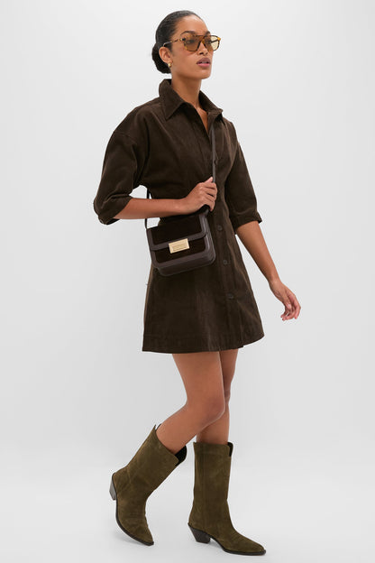 Carob Luz Mini Dress