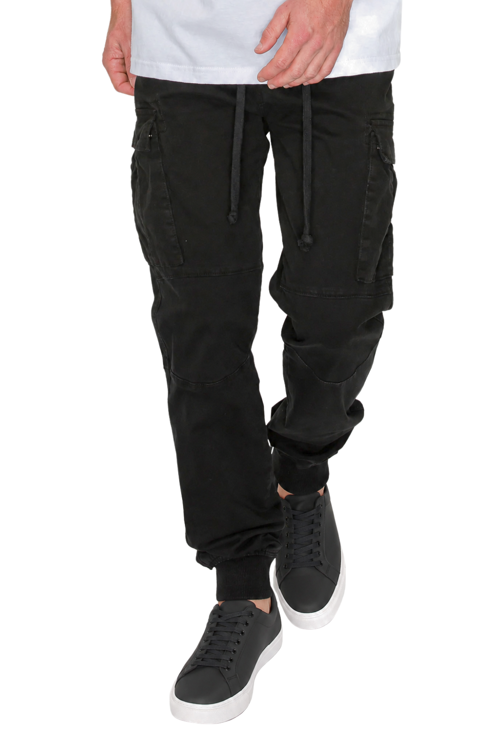 Cargo Drawstring Jogger Pants