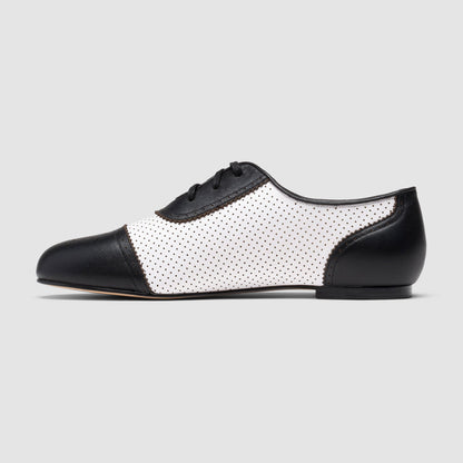 Beverly Sporting Flats (Black/Soft White)