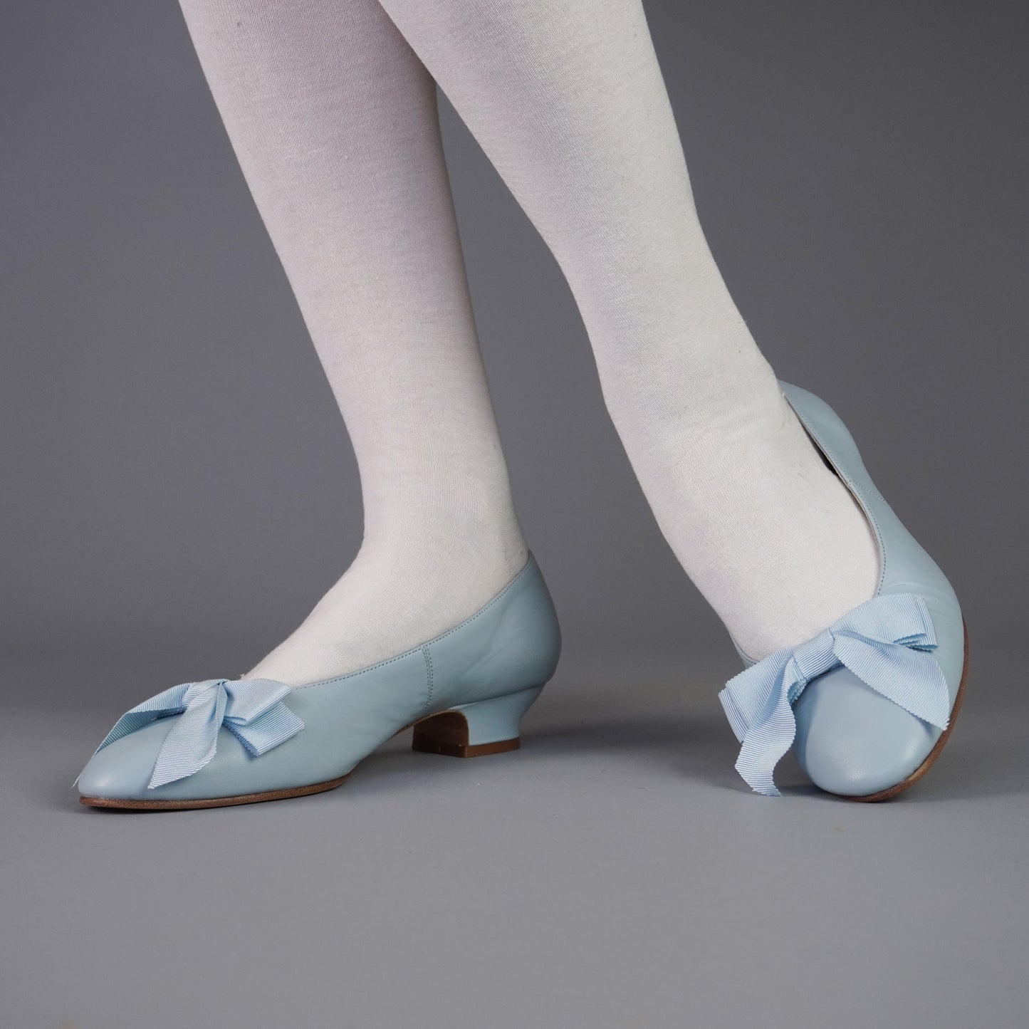 Waltz Edwardian Slipper (Pale Blue)