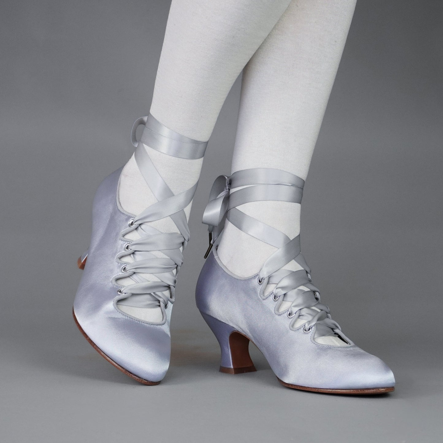 Foxtrot Edwardian Pump (Ice Blue)