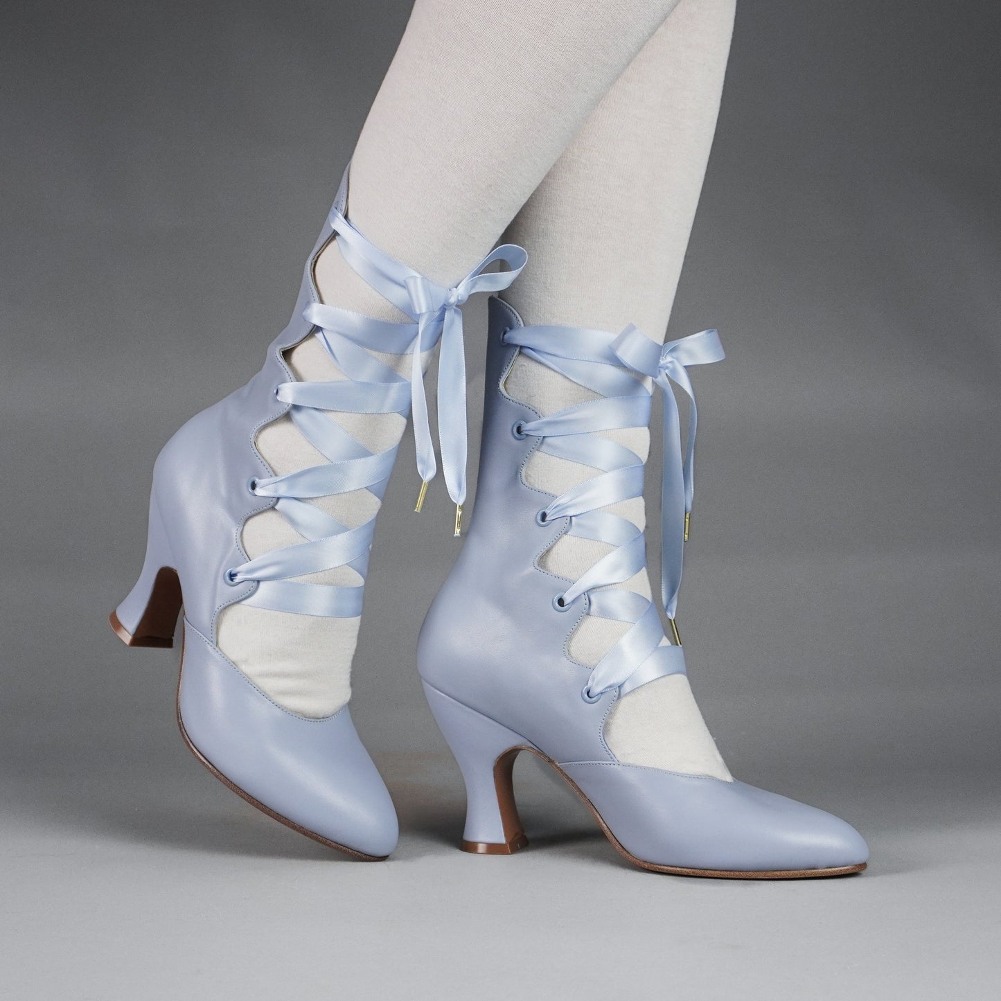 Tango Edwardian Boot (Sky Blue)
