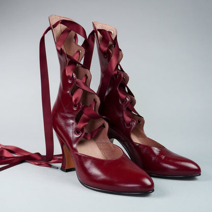 Tango Edwardian Boot (Black Cherry)