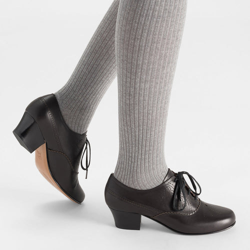 Gretel Vintage Oxfords (Black)