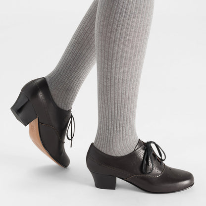 Gretel Vintage Oxfords Wide (Black)