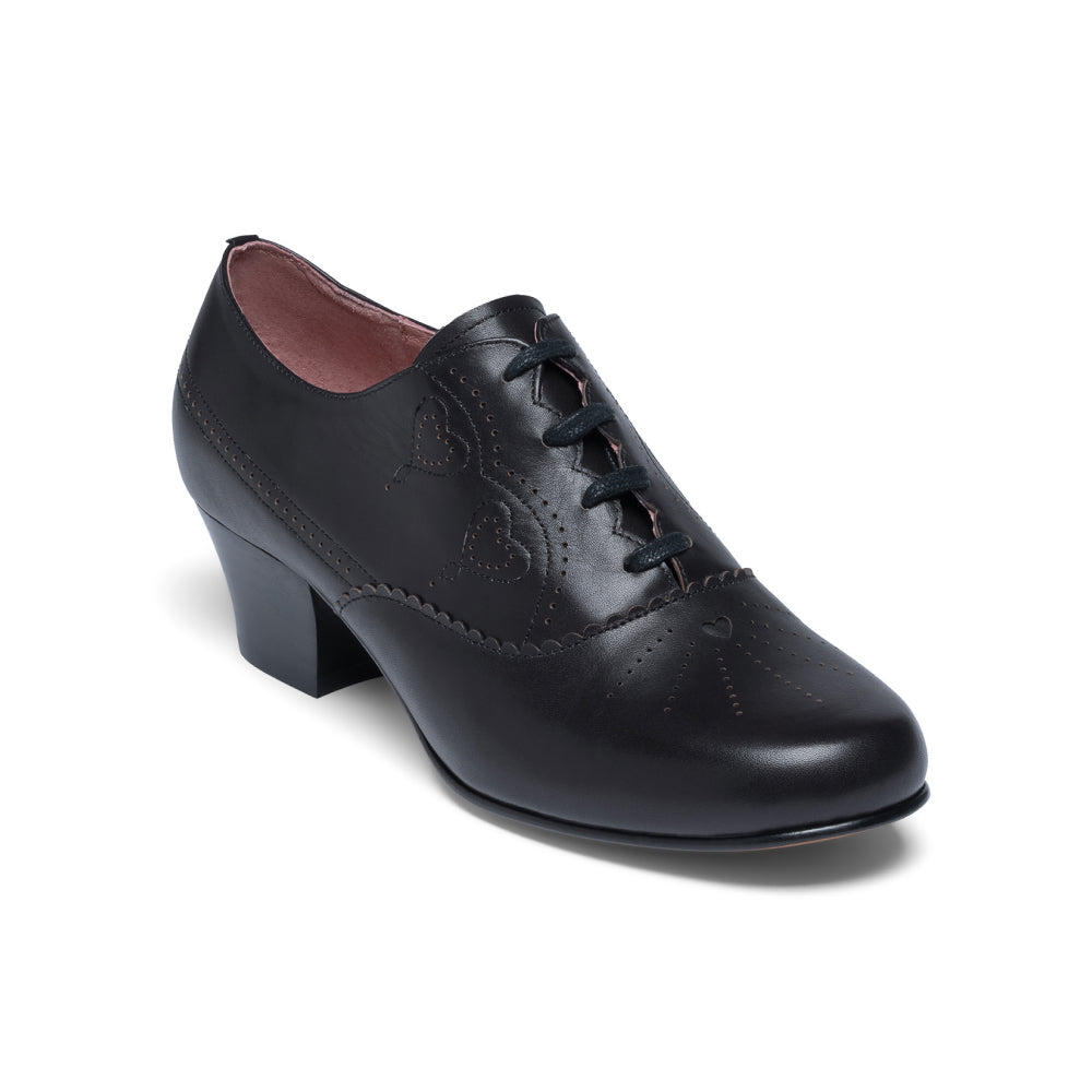 Gretel Vintage Oxfords (Black)