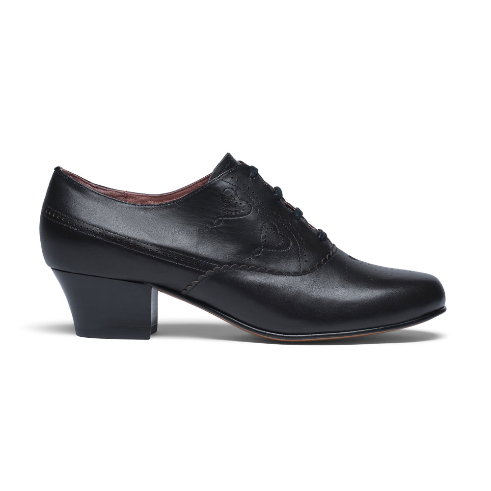 Gretel Vintage Oxfords Wide (Black)