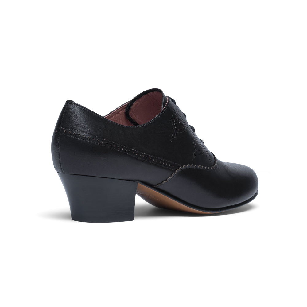 Gretel Vintage Oxfords Wide (Black)