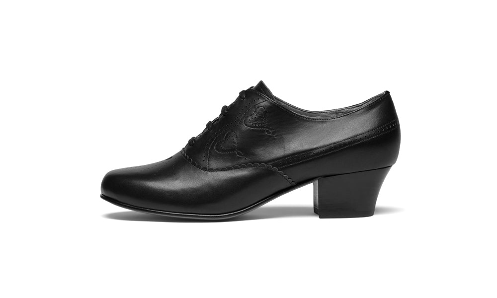 Gretel Vintage Oxfords Wide (Black)