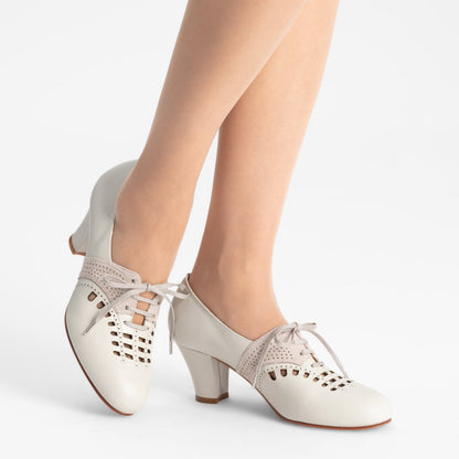 Jean Vintage Oxfords Wide (Mist Grey)