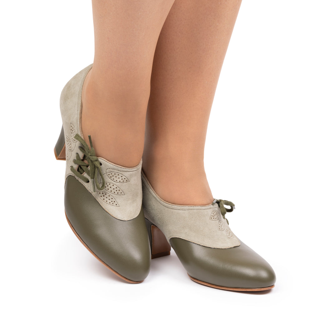 Madison Vintage Shoes (Light Sage/Olive)