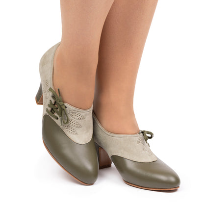 Madison Vintage Shoes (Light Sage/Olive)
