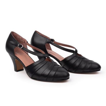 Melrose Vintage Pumps (Black)