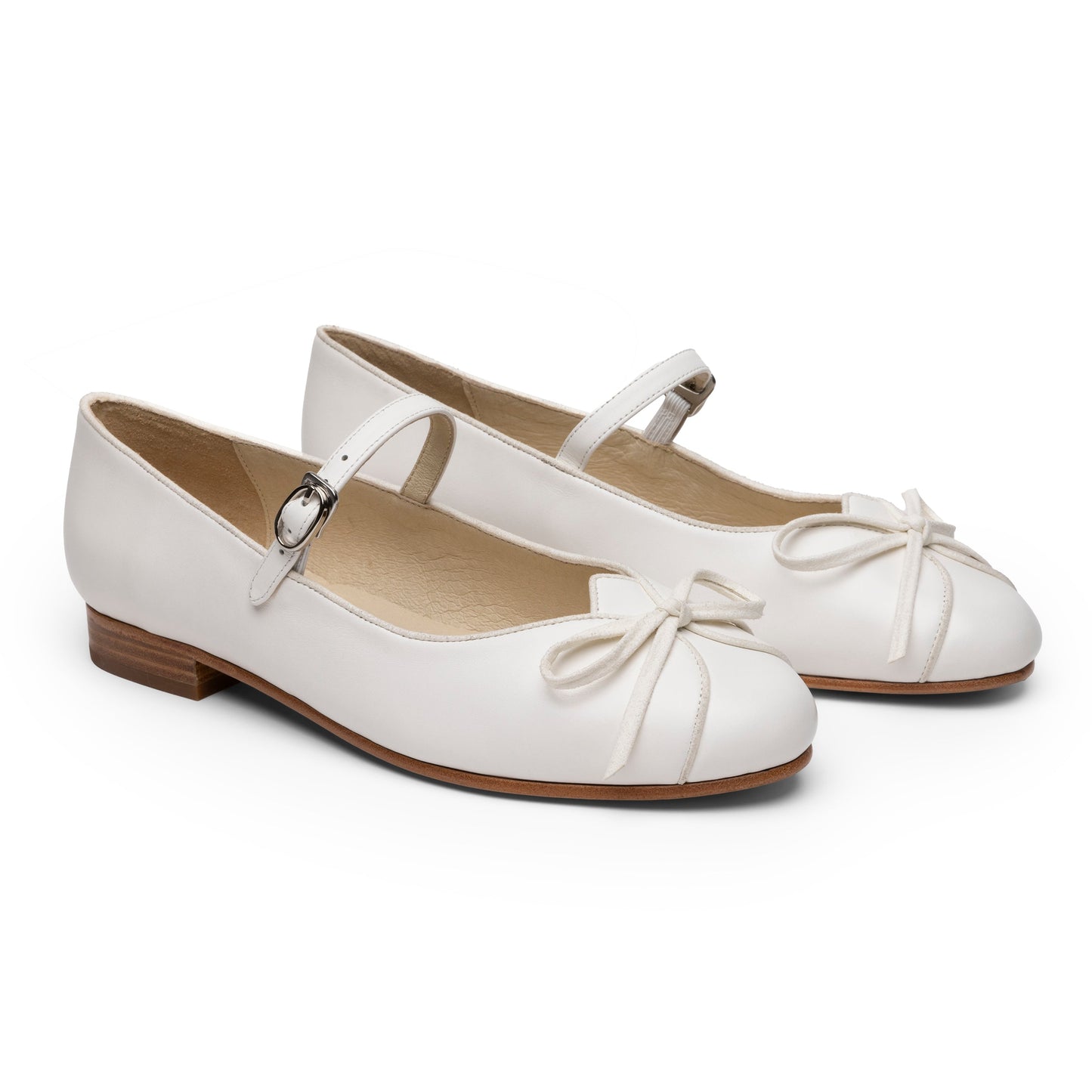 Claud Vintage Flats (Soft Ivory)