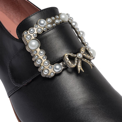 Pearl Buckles (Antique Gold)