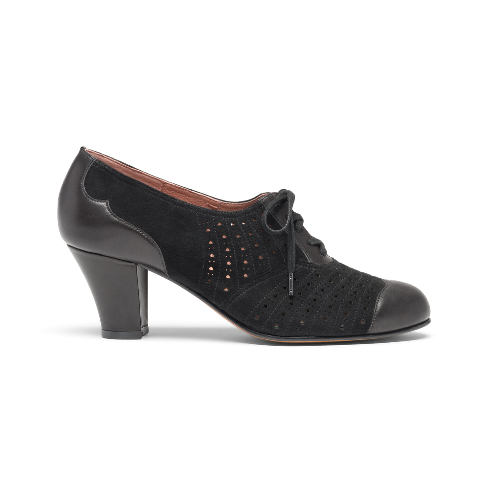 Rita Vintage Oxfords (Black)