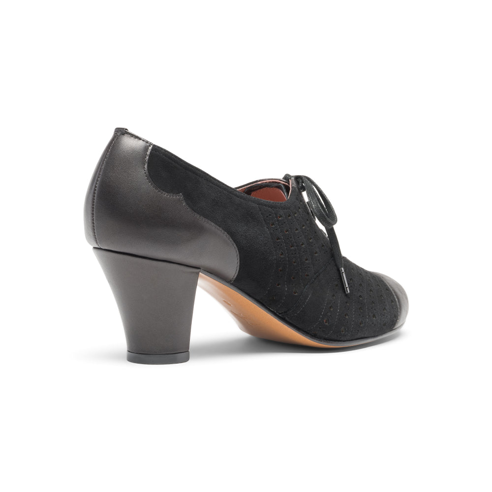 Rita Vintage Oxfords (Black)