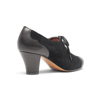 Rita Vintage Oxfords Wide (Black)