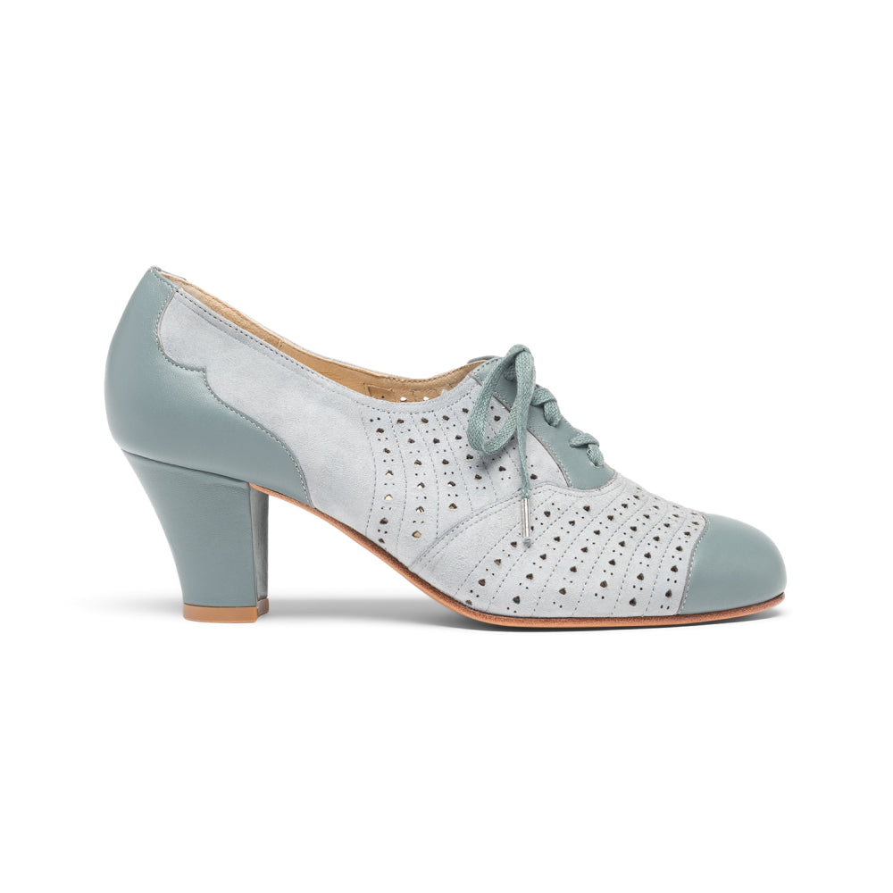 Rita Vintage Oxfords Wide (French Blue)