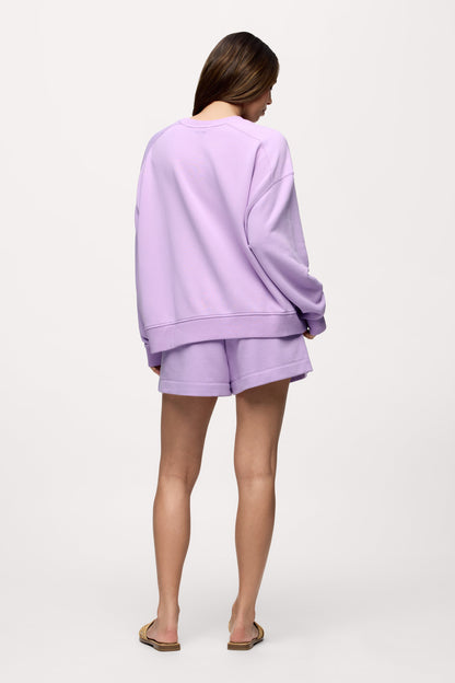 French Terry Classic Crewneck | Orchid