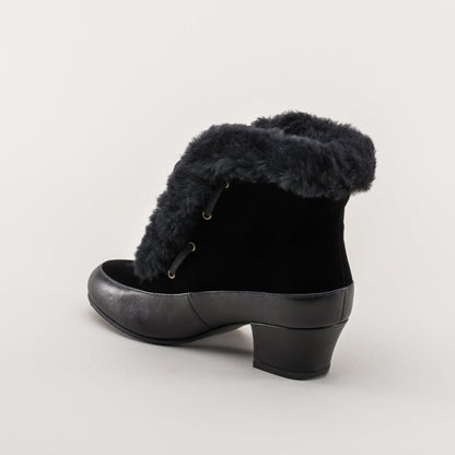 Alpen Retro Winter Booties (Black)