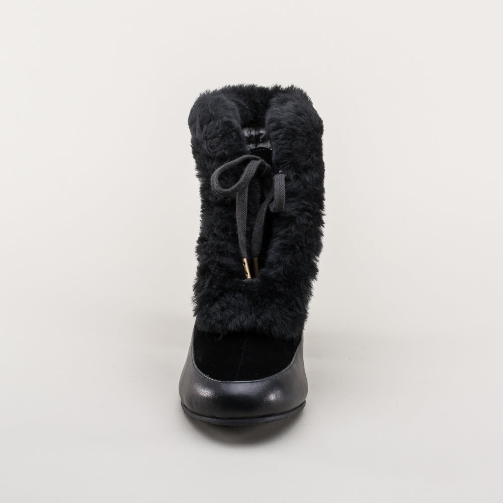 Alpen Retro Winter Booties (Black)