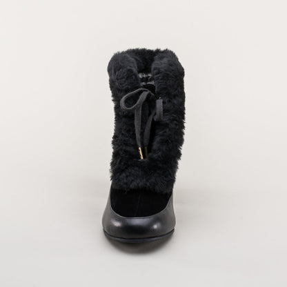 Alpen Retro Winter Booties (Black)