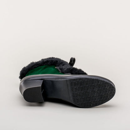Alpen Retro Winter Booties (Emerald/Black)