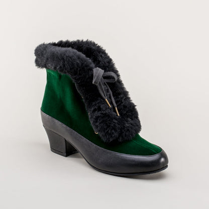 Alpen Retro Winter Booties (Emerald/Black)