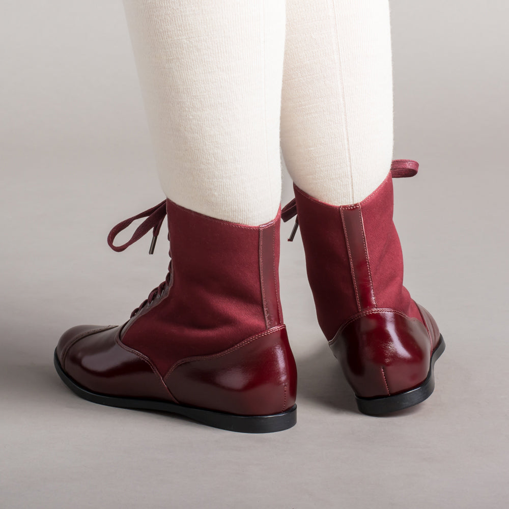 Anne Boots (Oxblood)