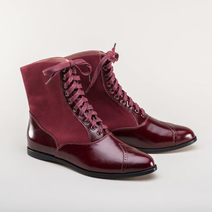 Anne Boots (Oxblood)