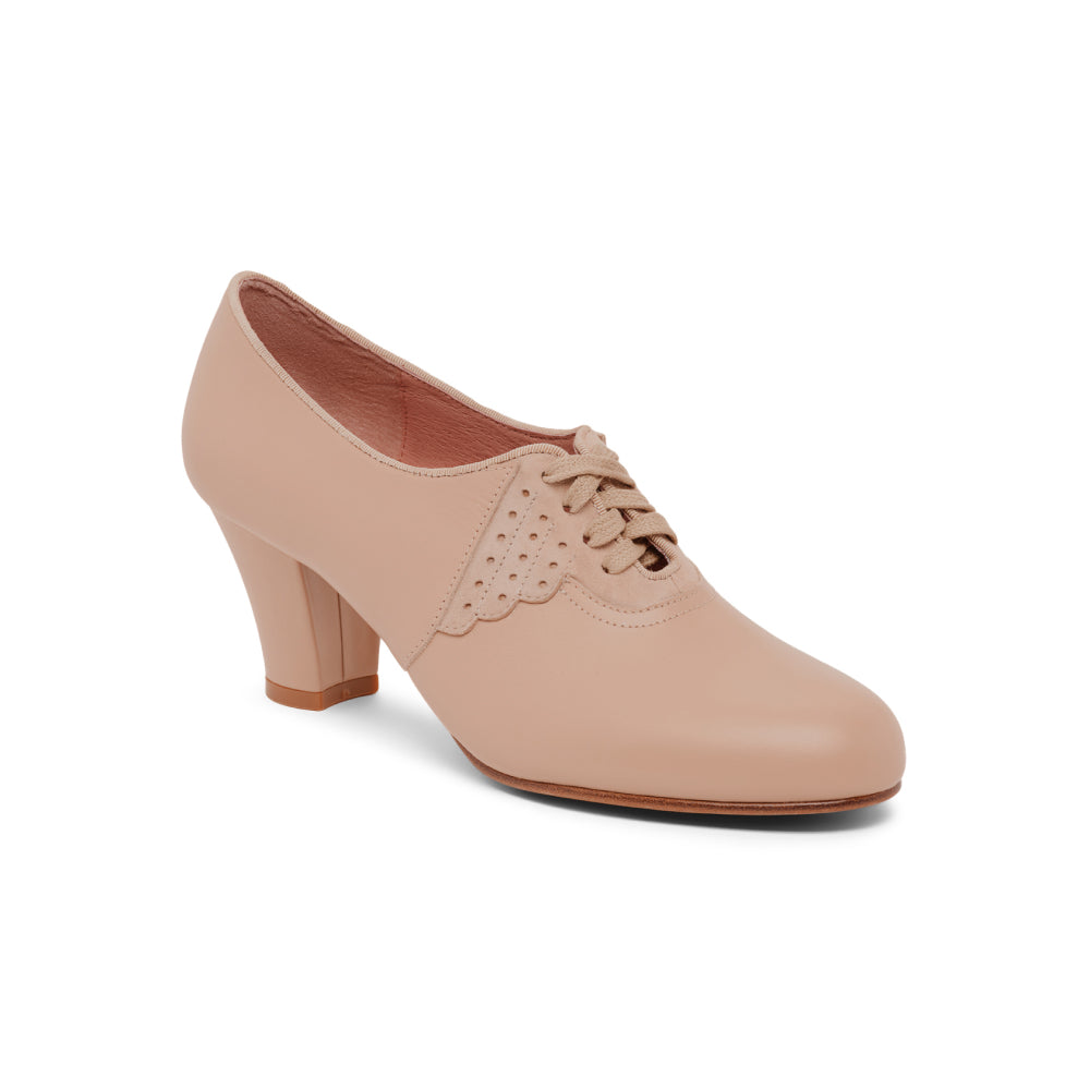 PRE-ORDER Annette Vintage Oxfords Wide (Almond)