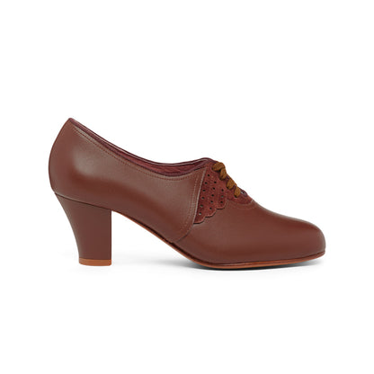 PRE-ORDER Annette Vintage Oxfords (Chestnut)
