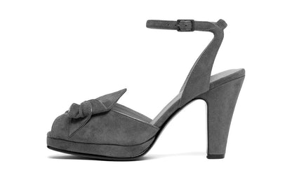 Ava Vintage Platforms (Plum)