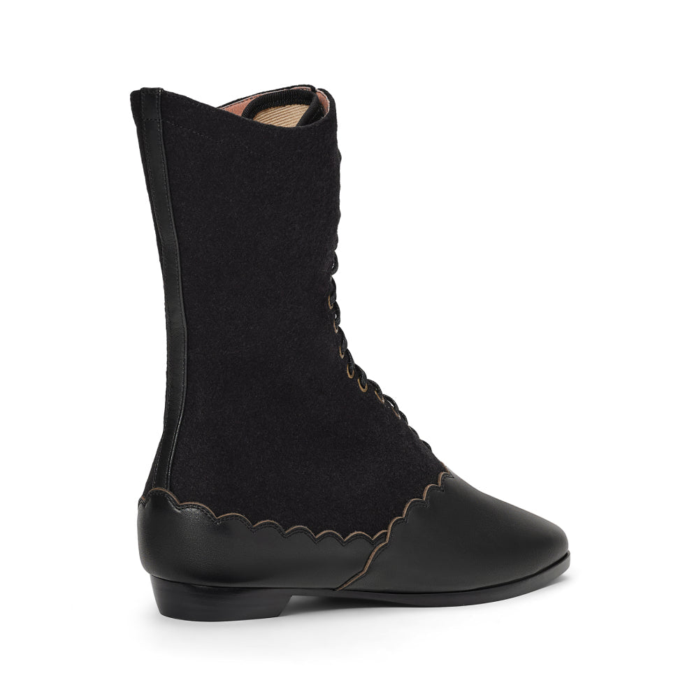PRE-ORDER Balmoral Boots (Black)
