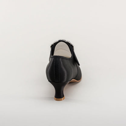Primrose 18th Century Shoes (Black)