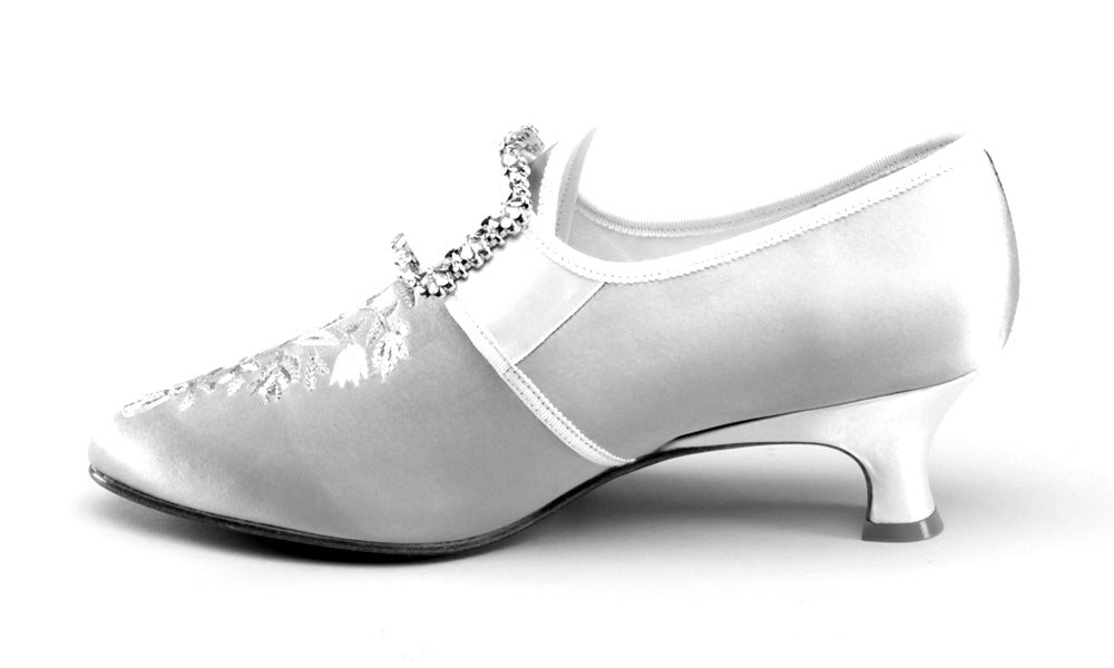 Primrose 18th Century Shoes (Pink/Ivory)