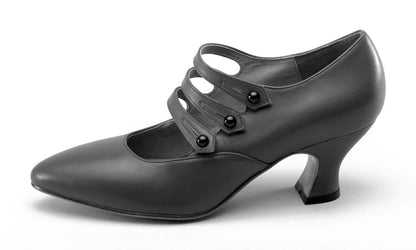 Bellatrix Edwardian Shoes (Navy)