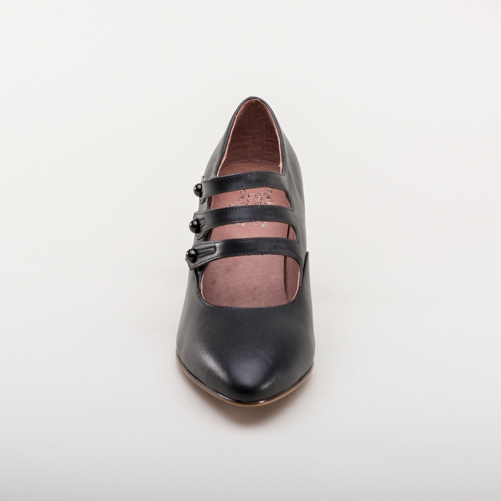 Bellatrix Edwardian Shoes (Black)
