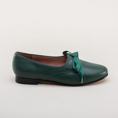 Bertie Regency Pumps (Green)