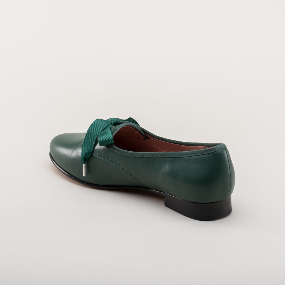 Bertie Regency Pumps (Green)