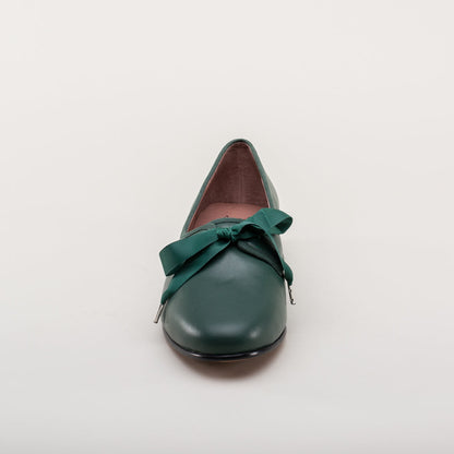 Bertie Regency Pumps (Green)