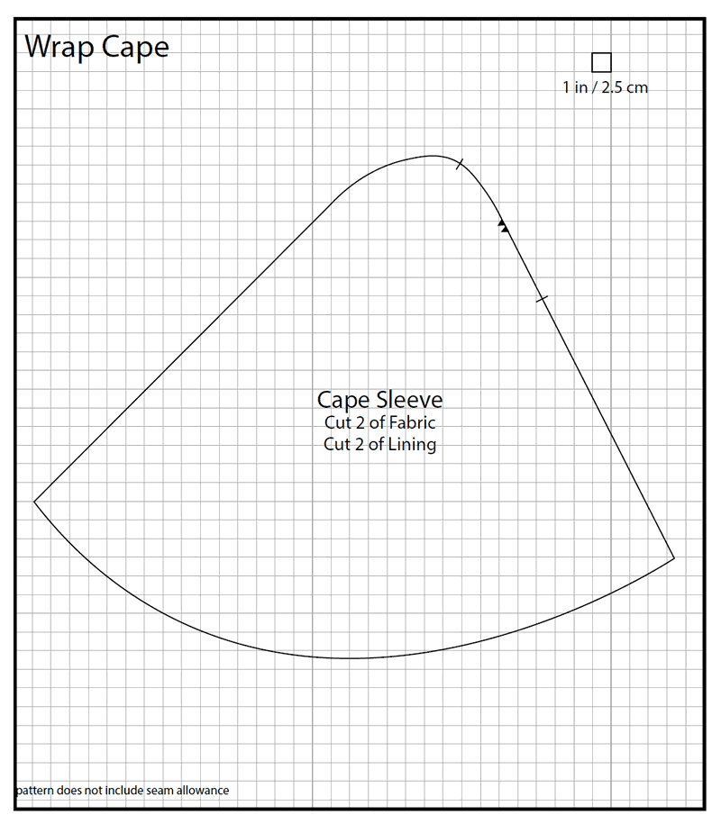Wrap Cape - Free Pattern PDF